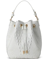 Brahmin Melinda Leather Bucket Bag