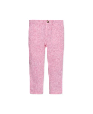 Hope & Henry Big Boys Heirloom Linen Suit Pant