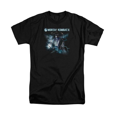 Mortal Kombat X Mens Raiden Short Sleeve Adult Tall Tee / T-Shirt