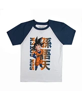 Dragon Ball Z Boys Characters Crew Neck Short Sleeve 4pk Tees-xxl