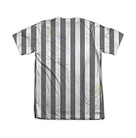 Beetlejuice Men's Suit (Front/Back Print) Adult Poly/Cotton Short Sleeve Tee / T-Shirt