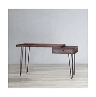 Jofran Nature's Edge Solid Acacia Desk with Drawer