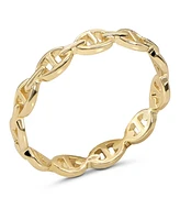 Devata Valentino Ring in 14K Gold, Size 8, approx. 1.7 grams.