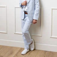 Hope & Henry Boys' Organic Seersucker Suit Pant