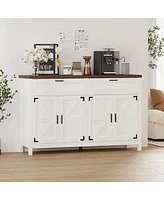 gaomon Sideboard Buffet Cabinet with Drawer and Storage