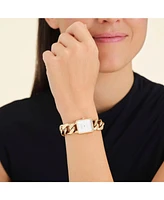 Rosefield Studio Women's Gold Tone Stainless Steel Bracelet Watch 24mm