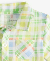 First Impressions Baby Boys Park Plaid Sunsuit, Exclusively at Macy's