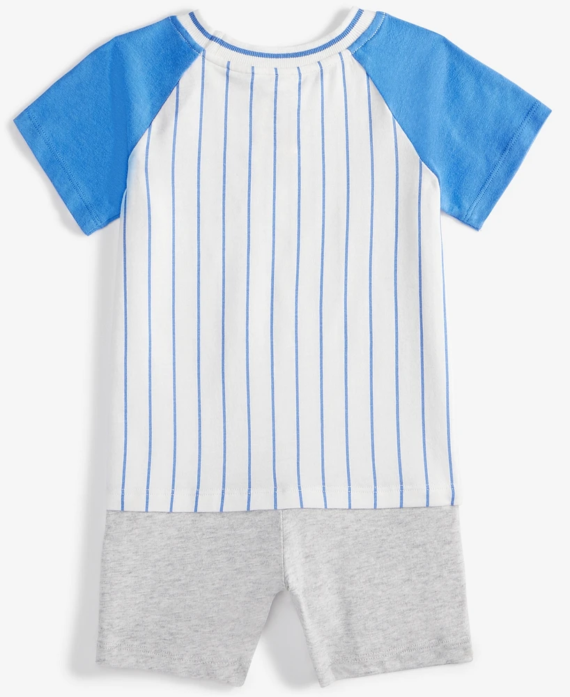 First Impressions Baby Boys Sporty Striped Sunsuit, Exclusively at Macy's