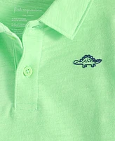 First Impressions Baby Boys Little Dino-Detail Polo Shirt, Exclusively at Macy's