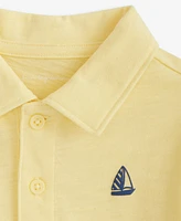 First Impressions Baby Boys Mini Sailboat Polo T-Shirt, Exclusively at Macy's