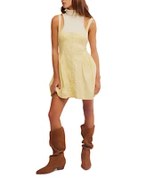 Free People Women's Astrid Oxford Mini Dress