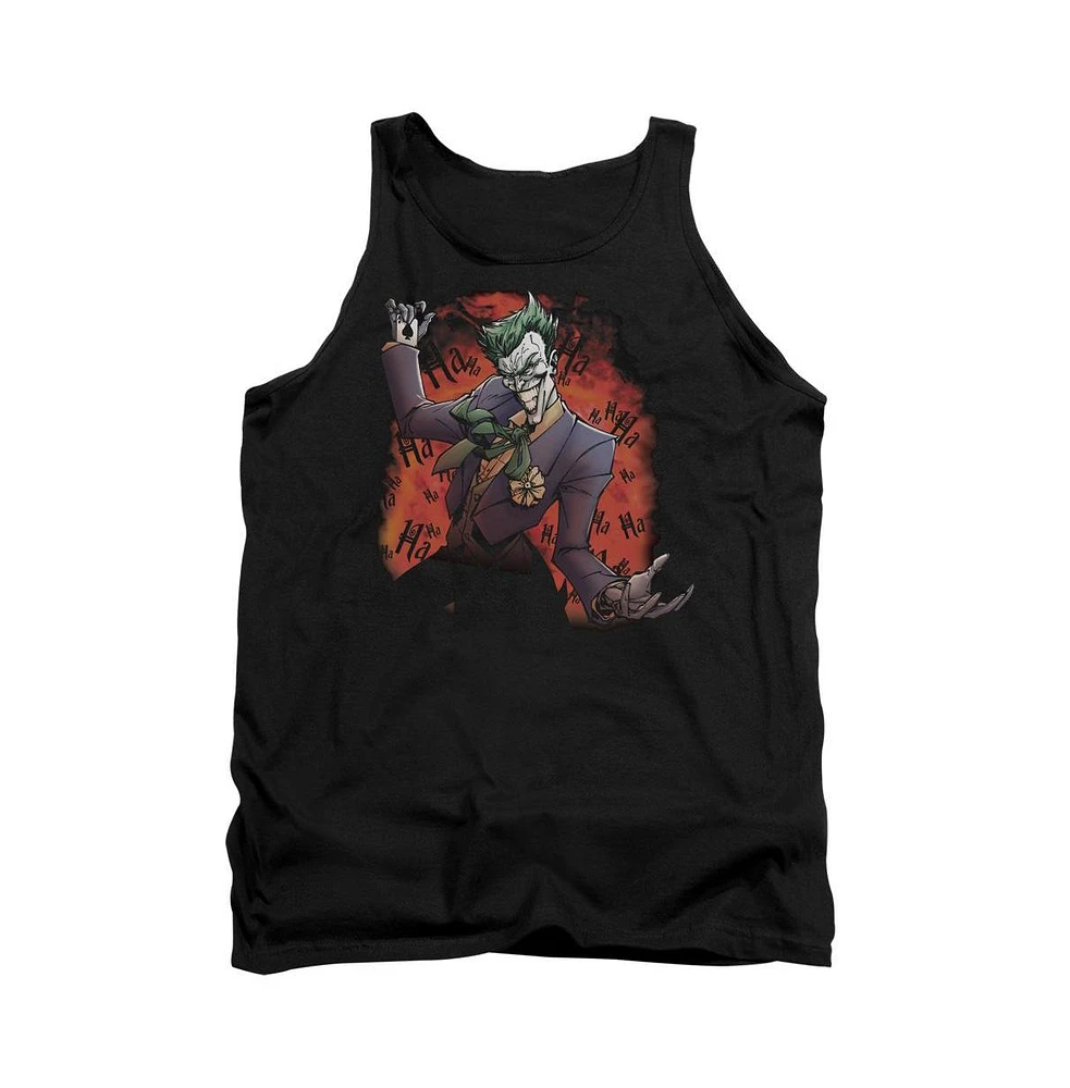 Batman Men's Jokers Ave Adult Tank Top