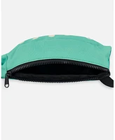 Deux par Deux Kids Unisex Fish Fanny Pack Green - Toddler|Child