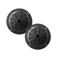 Pyle 6.5-Inch Marine Component Speakers, 120 Watts, Black