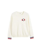 Chinti & Parker Snoopy Nautical Wool Cashmere Sweater