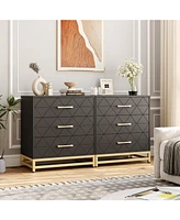 gaomon 3 Drawer Dresser for Bedroom