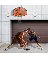Kuyotq Indoor Outdoor Basketball Games with Large Shatter-proof Backboard