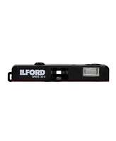 Ilford Sprite 35-ii Reusable/Reloadable 35mm Analog Film Camera (Red and Black