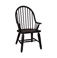 Liberty Furniture Bow Back Arm Chair - Black