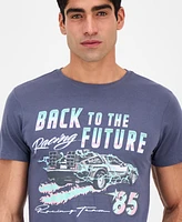 Tai Apparel Men's Back To The Future Relaxed-Fit Graphic T-Shirt