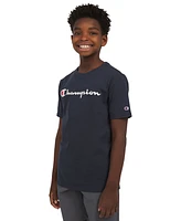 Champion Big Boys Signature Logo T-Shirt