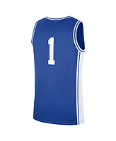 Nike Men's 1 Royal Duke Blue Devils Road Replica Jersey