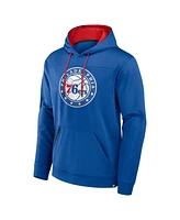 Fanatics Men's Royal Philadelphia 76ers Reserve Defender Pullover Hoodie