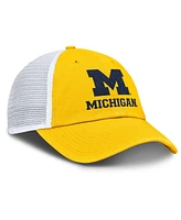 Jordan Men's Maize Michigan Wolverines Club Trucker Adjustable Hat