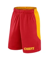 Fanatics Men's Red/Gold Kansas City Chiefs Launch Shorts