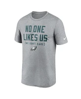 Nike Men's Heather Gray Philadelphia Eagles Hometown Legend Performance T-Shirt