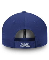 Fanatics Men's Blue Tampa Bay Lightning Core Adjustable Hat