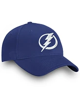 Fanatics Men's Blue Tampa Bay Lightning Core Adjustable Hat