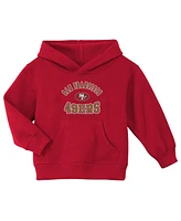 Outerstuff Toddler Scarlet San Francisco 49ers Hometown Pullover Fleece Hoodie