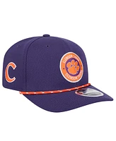 New Era Men's Purple Clemson Tigers Coolera 9SEVENTY Rope Stretch-Snap Hat