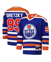 Mitchell & Ness Men's Wayne Gretzky Royal Edmonton Oilers 1979-80 Power Play Jersey