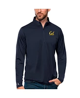 Antigua Men's Navy Cal Bears Tribute Quarter-Zip Top