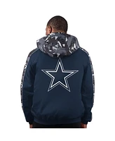 Starter Men's Navy Dallas Cowboys Thursday Night Gridiron Full-Zip Jacket