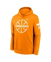 Nike Men's Tennessee Orange Volunteers Basketball Icon Club Fleece Pullover Hoodie