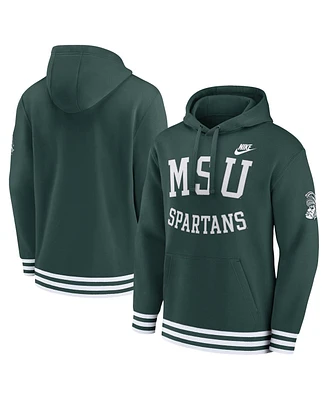 Nike Men's Green Michigan State Spartans Legacy Retro Pullover Hoodie