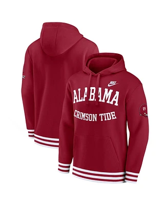 Nike Men's Crimson Alabama Tide Legacy Retro Pullover Hoodie