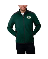 Fanatics Men's Green Bay Packers Color Block Polar Fleece Full-Zip Jacket