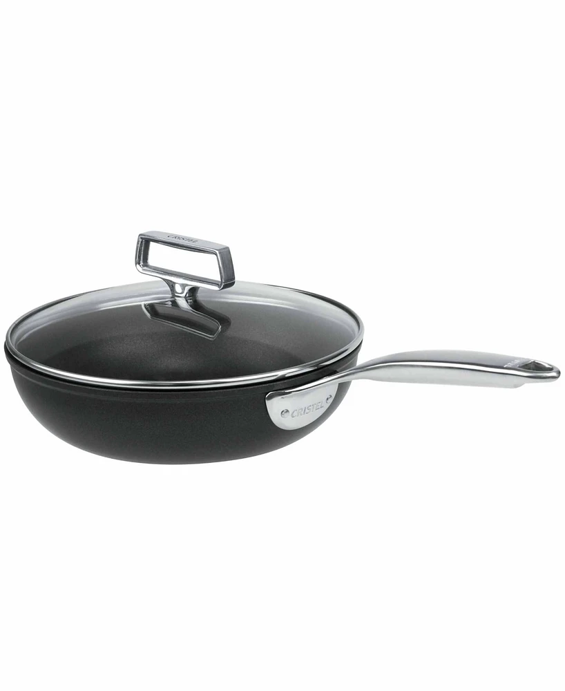 Cristel Castel Pro Ultralu 2-Qt. Nonstick Saute Pan With Lid