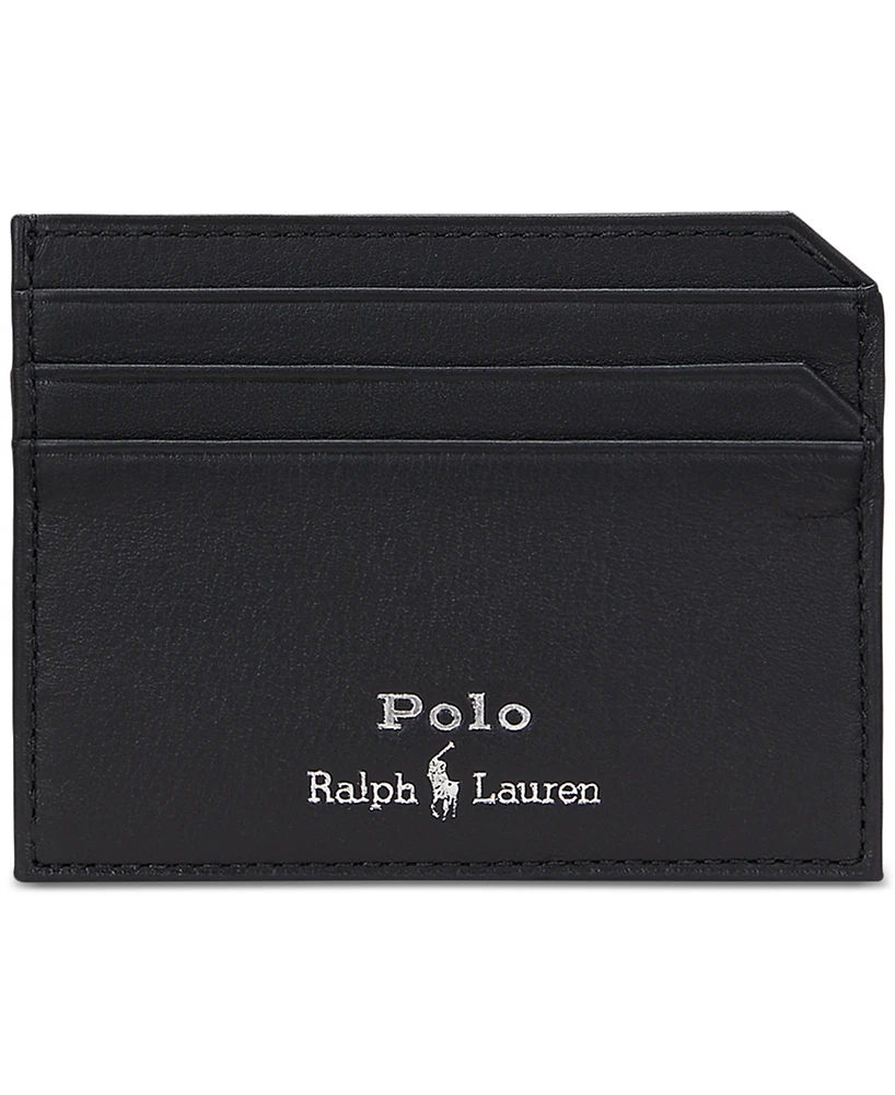 Polo Ralph Lauren Men's Smooth Leather Card Case