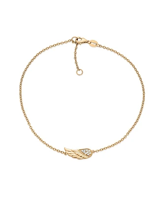 Bling Jewelry Spiritual Guardian Angel Wing Anklet Ankle Bracelet Sterling Silver