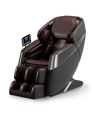 Massage Chair Recliner with Zero Gravity with Full Body Air Pressure with 6 Massage Rollers