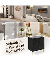 Boyel Living 3 - Drawer Wood Nightstand