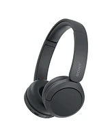 Sony Wh-CH520 Compact Wireless Bluetooth On-Ear Headphones (Black) bundle