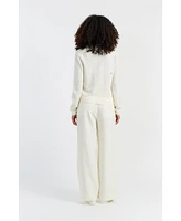 Chinti & Parker Women's Meets Peanuts Snoopy Peek Pocket Wool Cashmere Cardigan