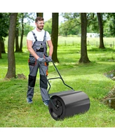 Mecale Lawn Roller with U-Shaped Handle for Garden Backyard