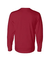 Flash Men's Dc Comics Crimson Comet Long Sleeve Adult Tee / T-Shirt